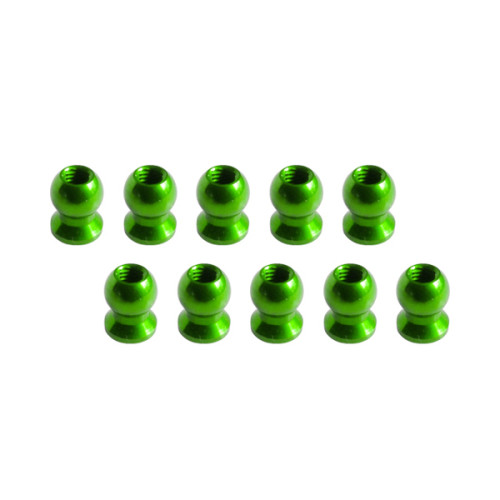 5.8MM Hex Ball Stud L=5 (10 pcs) - Green