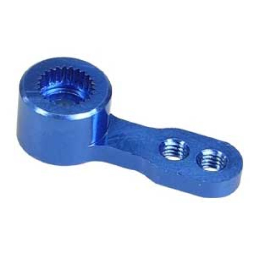 2.6mm Aluminium Single Servo Arm For Futaba Blue 2.6mm Aluminium Single Servo Arm For Futaba Blue