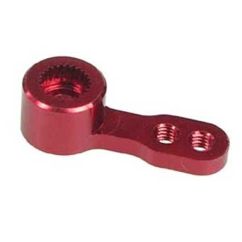 3.0mm Aluminium Single Servo Arm For Futaba - Red 3.0mm Aluminium Single Servo Arm For Futaba - Red