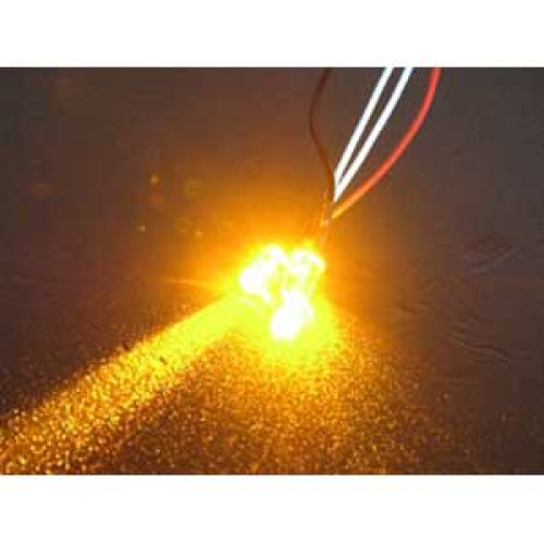 3mm Normal LED Light - Orange