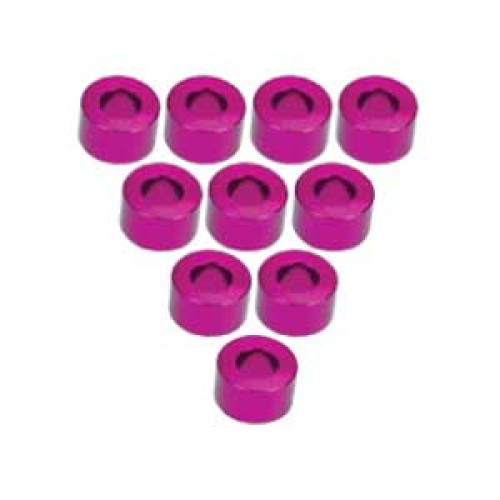 Aluminium M3 Flat Washer 3.5mm (10 Pcs) - Pink