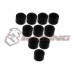 Aluminium M3 Flat Washer 4.0mm (10 Pcs) - Black