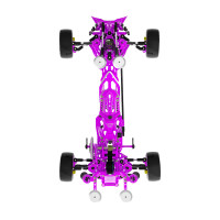 Auper D6 Gear Drift Pre-built Chassis - Purple (1/10)