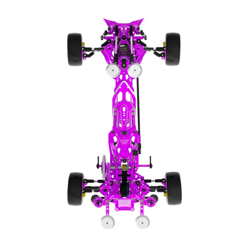 Auper D6 Gear Drift Pre-built Chassis - Purple (1/10) Auper D6 Gear Drift Pre-built Chassis - Purple (1/10)