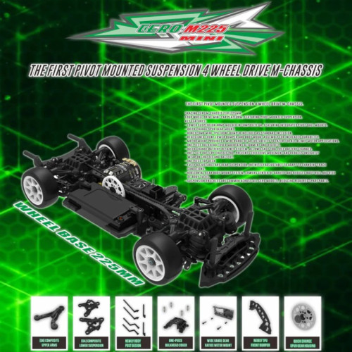 Sakura Cero 4WD Sport M-Chassis 225mm (1/10)