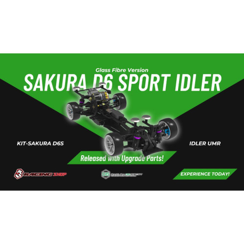 Sakura D6 IDLER Sport Kit (1/10) Sakura D6 IDLER Sport Kit (1/10)