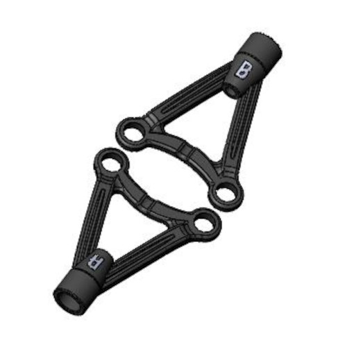 Cero Rear Upper Wishbone Set