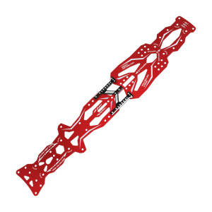 Sakura D6 AUPER Aluminum Chassis Red