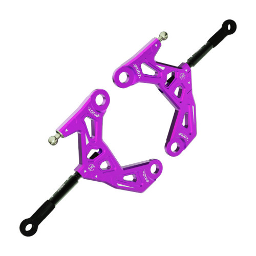 Sakura D6 Auper Aluminum Front Lower Arm Purple