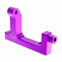 Sakura D6 AUPER Base de support moteur A en aluminium Violet