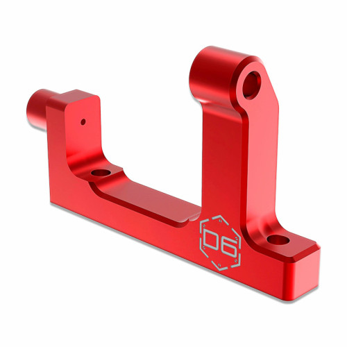 Sakura D6 AUPER Aluminum Motor Mount Base B Red