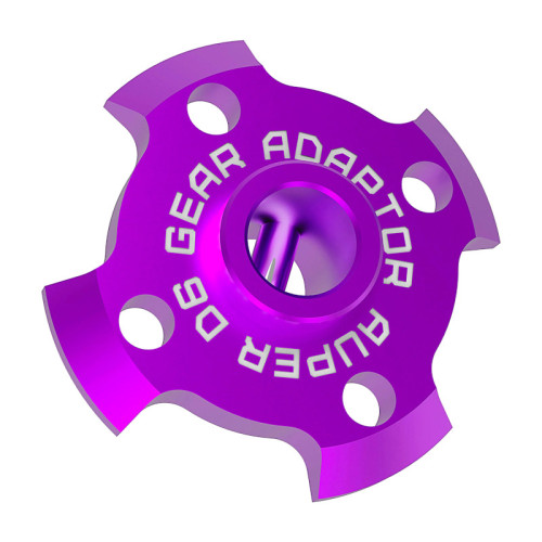 Sakura D6 AUPER Spur Gear Adaptor Purple Sakura D6 AUPER Spur Gear Adaptor Purple