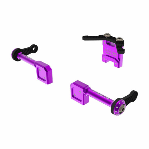 Sakura D6 AUPER Aluminum Battery Tray Purple