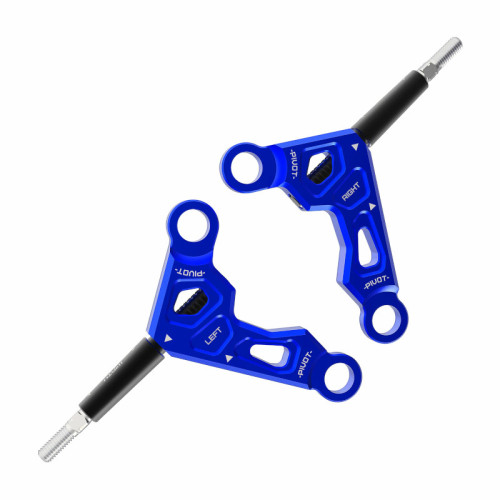 Sakura D6 AUPER Aluminum Front Upper Arm Blue Sakura D6 AUPER Aluminum Front Upper Arm Blue