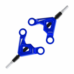 Sakura D6 AUPER Aluminum Rear Upper Arm Blue
