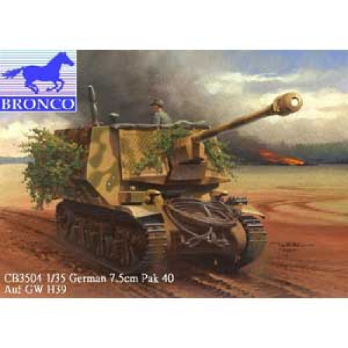 German 7.5cm PaK40 Auf GW H38/39 (1/35)