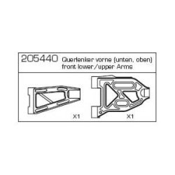 Front lower/upper Arms Front lower/upper Arms