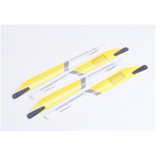 White/Yellow Main Rotor Blades Set White/Yellow Main Rotor Blades Set