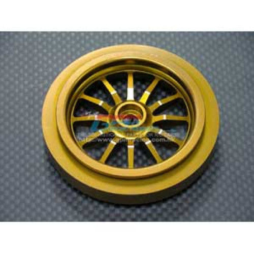 Kyosho Motor Cycle Alloy Front Wheel Flat