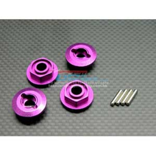 Savage Alloy Drive Adap. 5mm /w 2mm Flanged - Blue