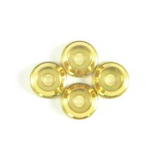 Aluminium washer voor cilinderkopschroef 3mm - Goud (4St) Aluminium washer voor cilinderkopschroef 3mm - Goud (4St)