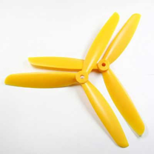 Multicopter Hélice 3pales 9x4.5 Jaune Multicopter Hélice 3pales 9x4.5 Jaune