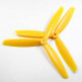 Multicopter Hélice 3pales 9x4.5 Jaune Multicopter Hélice 3pales 9x4.5 Jaune