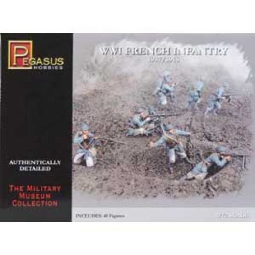 WWI French Infantry 1917/1918 (1/72)