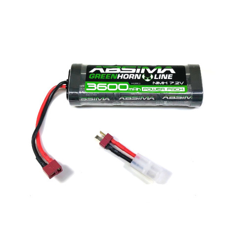 Greenhorn V2 NiMH Battery 7.2V 3600mAh Deans/Tamiya Greenhorn V2 NiMH Battery 7.2V 3600mAh Deans/Tamiya