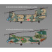 CH-47D/F/J/HC.Mk.1 - 4 nations (1/144)