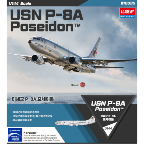 Boeing USN P-8A Poseidon (1/144)
