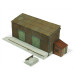 Railroad Warehouse with Quay (1/87) (H0) Railroad Warehouse with Quay (1/87) (H0)