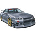 Nissan C-West BNR34 Skyline GT-R 2002 (1/24) Nissan C-West BNR34 Skyline GT-R 2002 (1/24)