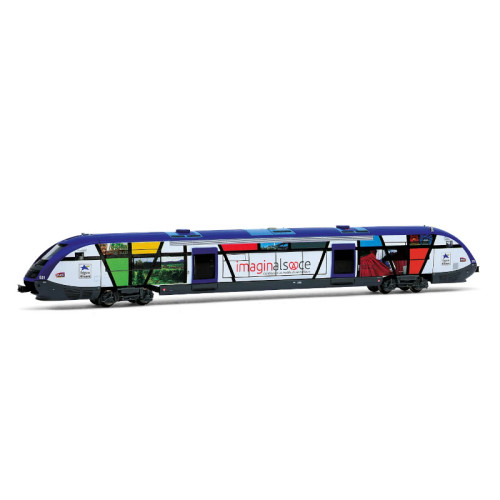 SNCF Diesel railcar X 73551 Imaginalsace (N-Dig/Sound) SNCF Diesel railcar X 73551 Imaginalsace (N-Dig/Sound)