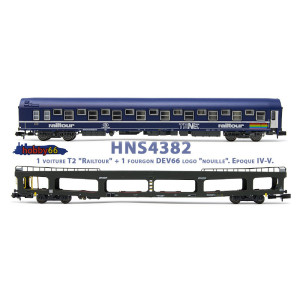 SNCB Sleeping car + SNCF car carrier (N)