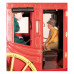 Set of 4 resin Figurines Stage Coach (1/12)