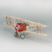 Wooden and Metal Model: Sopwith Camel Fighter (1/16)