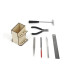 Set d'outils de modélisation essentiels avec organisateur compact Set d'outils de modélisation essentiels avec organisateur compact