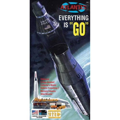 Mercury Capsule with Atlas Booster (1/110)