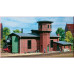 Locomotive shed with water tower (H0)