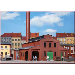 Boiler house with smokestack (H0) Boiler house with smokestack (H0)