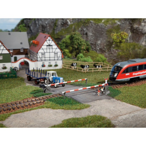 Passage à niveau avec barrières (H0)