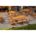 Tafels, stoelen (H0) Tafels, stoelen (H0)