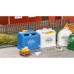 Recycling containers with accessories (H0) Recycling containers with accessories (H0)