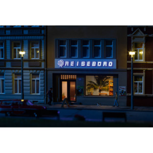 LED-illuminated sign - Reisebüro (H0)