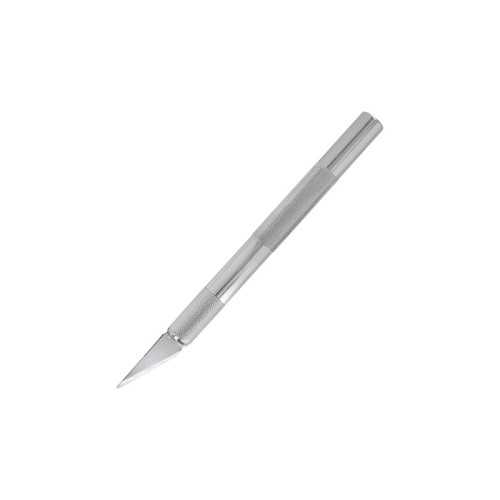 Medium duty No.2 knife with metal handle and No.2 blade