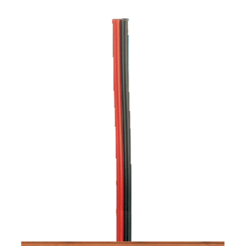 Flat Cable, Red-Black, 0,14qmm, 25m