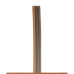 Flat Cable, Light Brown-Black-Dark Brown, 0,14qmm, 25m