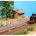 Bahnsteigkanten mit Mauerwerk, Epoche II - VI (H0) Bahnsteigkanten mit Mauerwerk, Epoche II - VI (H0)