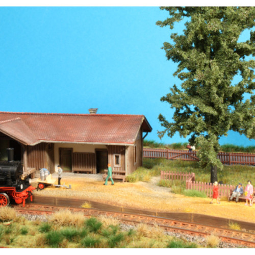 Bahnsteigkanten mit Schwellen, Epoche I - VI (H0)